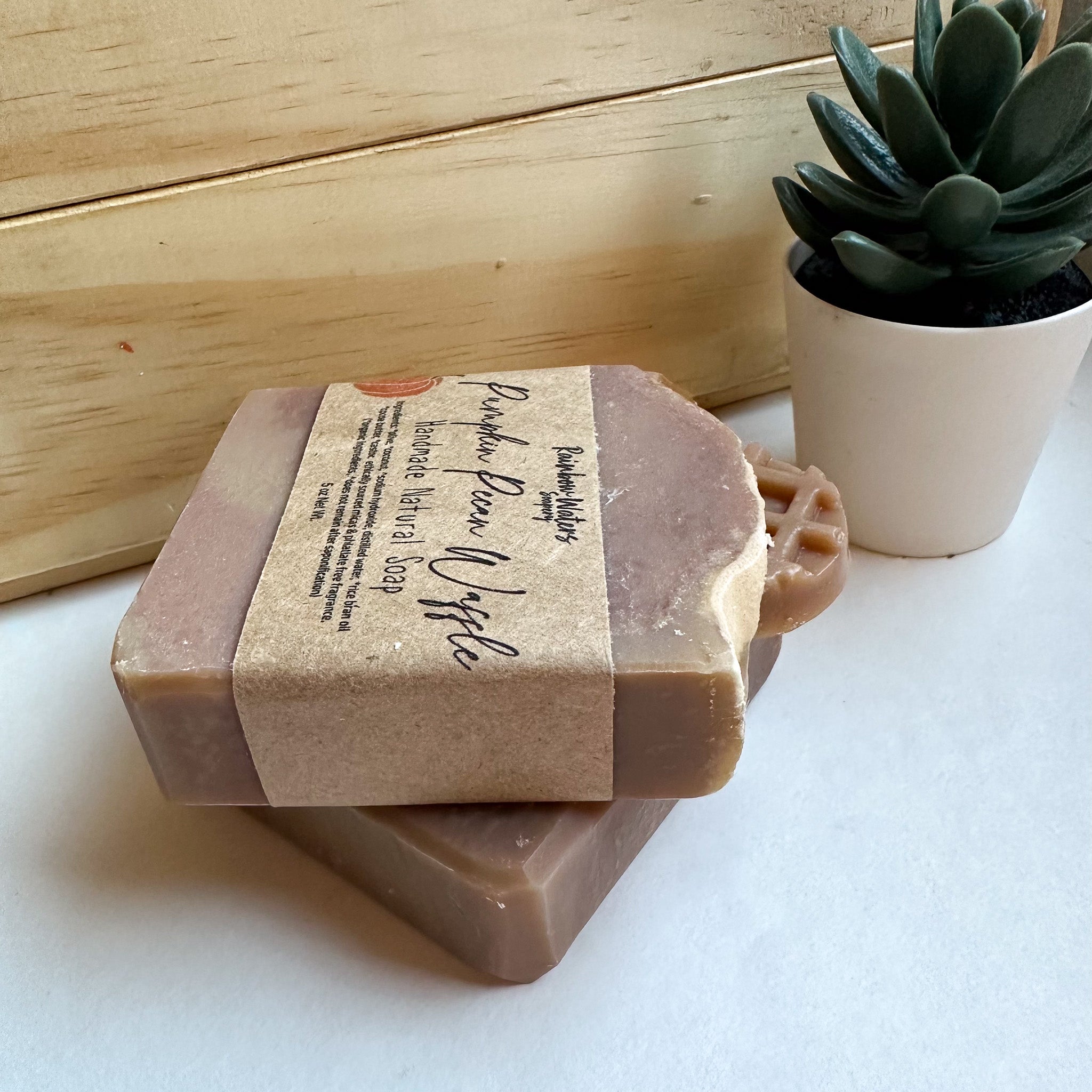 Pumpkin Pecan Waffle | Handcrafted Hand & Body Soap Bar | Fall Collection