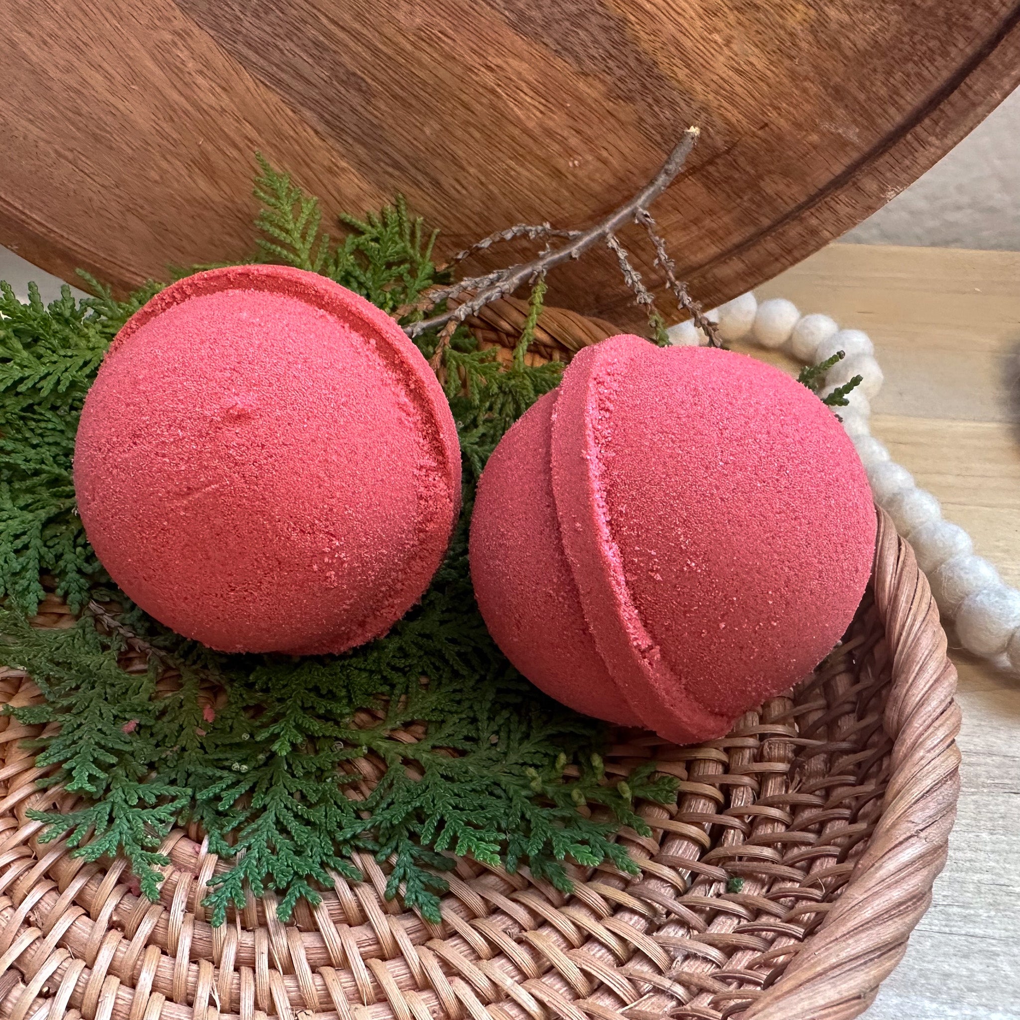 Cranberry Crush | Bath Bomb |  with goat milk | 4.5 ounce