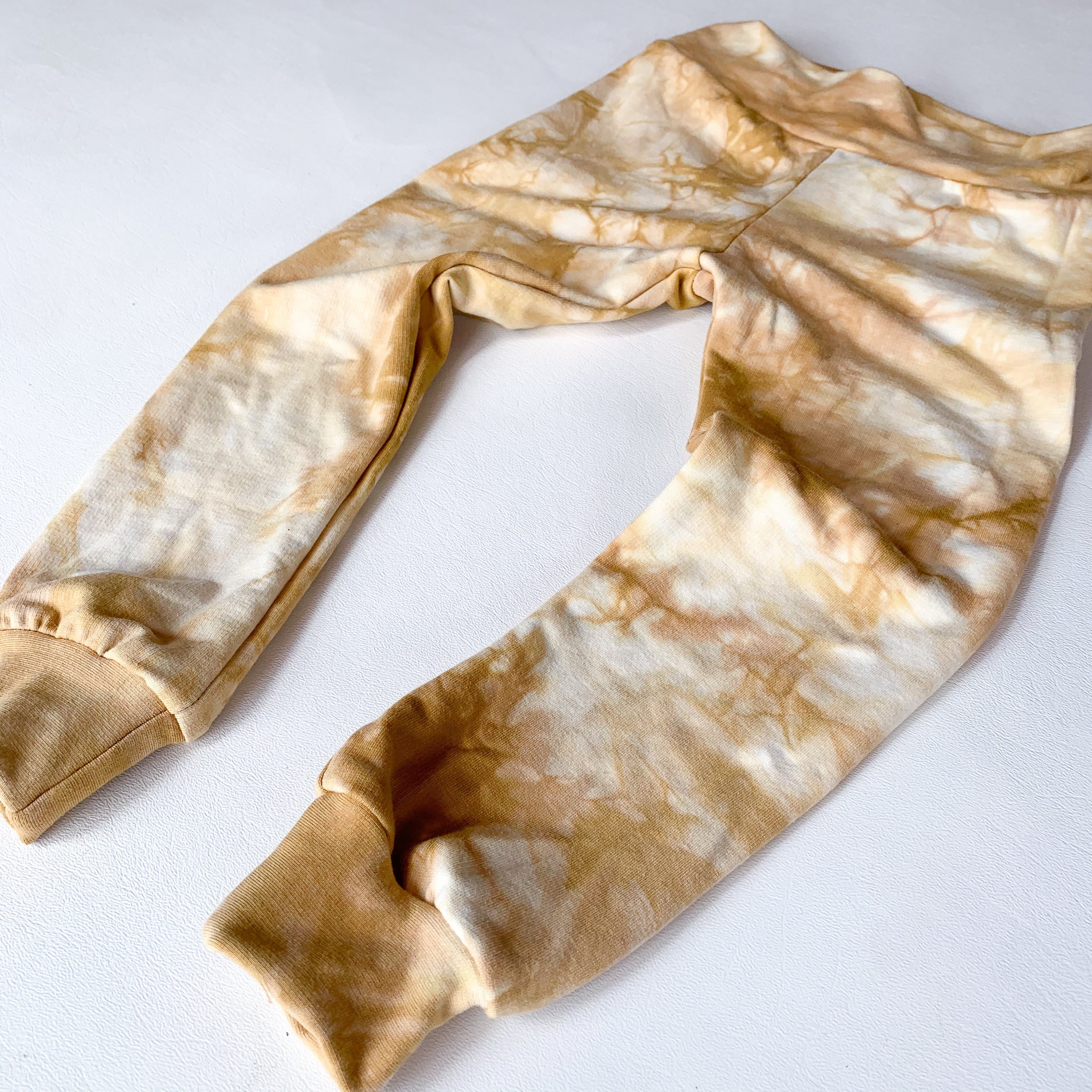 Sand Storm | Organic Bamboo Leggings | Hand Dyed