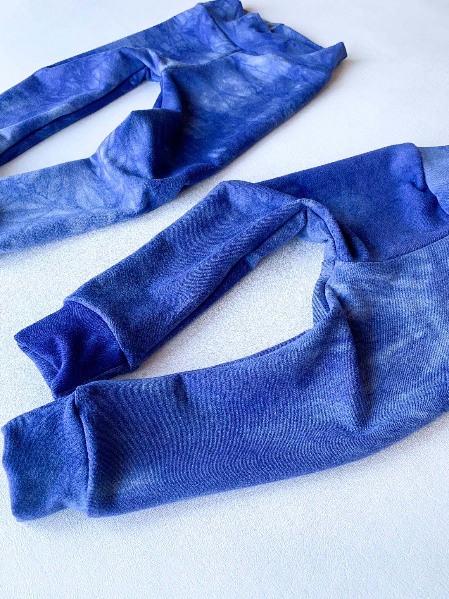 Azul | Organic Bamboo Leggings | Hand Dyed